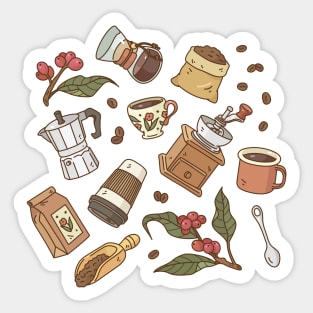 Coffee Time Sticker